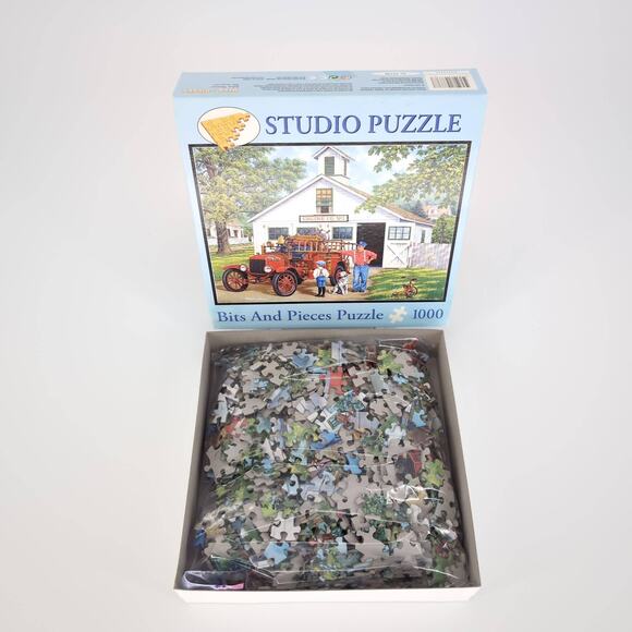 Bits and Pieces "The Inspector" by John Sloane 1000 Piece Jigsaw Puzzle - GUC - Picture 2 of 11